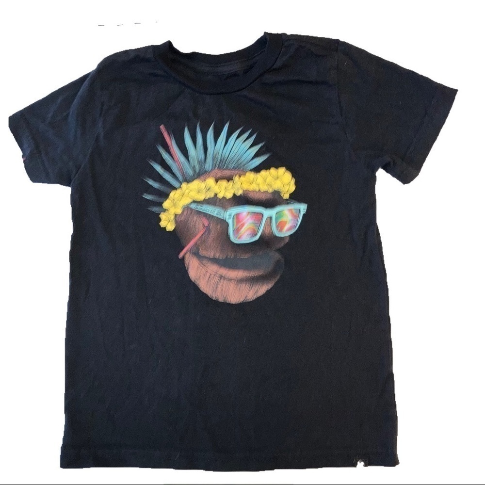 3 Quicksilver Short Sleeve Tee Boys Shirt L - Picture 4 of 4